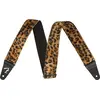 Image de Fender® »WILD ANIMAL PRINT STRAPS - ZEBRA« Sangle en polyester pour guitare - Largeur 5cm - Couleur: Leopard
