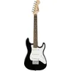 Image de Squier by Fender Mini Stratocaster, Guitare Electrique, Touche en Laurier, Noir, Inclus des Cours Virtuels Gratuits sur Fender Play