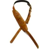 Image de Fender® »MUSTANG® VINTAGE SADDLE STRAP« Sangle en cuir pour guitare - Version longue - Couleur: Butterscotch