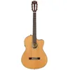 Image de Fender CN-140SCE Guitare acoustique en nylon, touche en noyer, naturel avec étui, Inclus des Cours Virtuels Gratuits sur Fender Play