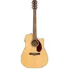 Image de Fender CD-140SCE Dreadnought Guitare Acoustique Electro incluant une Housse Rigide pour Guitare, Inclus des Cours Virtuels Gratuits sur Fender Play