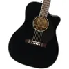 Image de Fender Guitare folk CC-60SCE WN BK, Inclus des Cours Virtuels Gratuits sur Fender Play