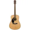 Image de Fender CD-60SCE Guitare acoustique dreadnought pour gauchers, touche en noyer, finition naturelle, Inclus des Cours Virtuels Gratuits sur Fender Play