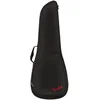 Image de Fender FU610 Housse Ukulele Soprano, Noire | Housse matelassée pour ukulélé soprano, poches de rangement, bandoulière réglable, accessoires ukulélé, protection légère