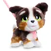 Image de Just Play Peluche bernedoodle Interactive FurReal, Chiot en Peluche Marcheur de 20 cm de Haut avec Fonctions sonores, Jouets pour Enfants de 4 Ans et Plus