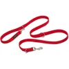 Image de Laisse éducative HALTI - 7 Fonctions Conçues pour vous aider a Éduquer et Promener votre Chien, Rembourrée, Laisse de Dressage de Chien à Double Extrémité pour Chiens et Chiots (Taille L, Rouge, 2m)