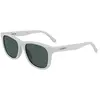 Image de Lacoste Unisex White des Lunettes de Soleil, 5116 Homme Blanc