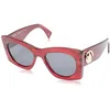 Image de Lanvin LNV605S 602 Striped Red Sunglasses Woman ZYL, Butterfly, 54