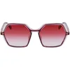Image de KARL LAGERFELD Kl6083s Lunettes de Soleil, Fraise foncé/Rose, Taille Unique Femme