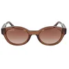 Image de Lunettes de Soleil LACOSTE L6024S 210 BROWN 52/22/145 Femme