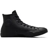 Image de Converse Femme All Star Hi Leather Chaussures de Gymnastique, Black Monochrome, 39.5 EU