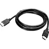 Image de Câble de raccordement Lenovo HDMI Fiche mâle HDMI-A, Fiche mâle HDMI-A 2.00 m noir 0B47070 4K UHD Câble HDMI