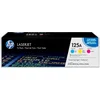 Image de HP 125A CF373AM Pack de 3, Toners Authentiques, Imprimantes Color LaserJet cm1312/CP1215/CP1217/CP1515/CP1518, Cyan, Magenta et Jaune
