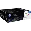 Image de Cassette de toner dorigine HP 304A cyan, magenta, jaune CF372AM