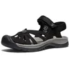 Image de KEEN Rose, Sandales Femme, Noir/Gris neutre, 39