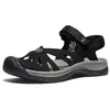Image de KEEN Rose, Sandales Femme, Black/Neutral Gray, 37