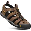 Image de KEEN Uomo CLEARWATER CNX LEATHER TERRE SOMBRE/NOIR Sandale 44