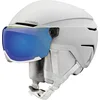 Image de Atomic Savor Visor Stereo Casque De Ski avec Visière, Absorption Maximale des Chocs, Système De Ventilation Active Aircon, Miroir Haut De Gamme pour Une Visibilité Parfaite