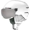 Image de ATOMIC Savor Visor JR Casque De Ski avec Visière, Blanc, Taille XS, Enfant Et Adolescent, Absorption Maximale des Chocs, Ventilation Active Aircon, Masque À Miroir Haut De Gamme, 48-52 cm