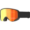 Image de Atomic Savor Stereo Masque De Ski Noir, Visibilité Parfaite Et Protection Anti-Éblouissement, Revêtement Miroir De Haute Qualité, Monture Live Fit, Over The Glasses Compatible Avec Lunettes De Vue