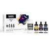Image de Liquitex Professional Encre Acrylique Flacon Set 3X30ml Couleurs Profondes + médium de lissage 118ml