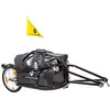 Image de M-Wave Single 40 Remorque mono-roue pour vélo, jaune