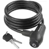 Image de M-Wave 171023.0 Cadenas spirale unisexe adulte, 171023.0, noir, 1500 x 8 mm