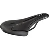 Image de ROAD/MTB saddle, VELO - FIT ATHLETE BC, S, 286 x 134 mm, black with silver stripes, on card