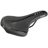 Image de ROAD/MTB saddle, VELO - FIT ATHLETE BC, XL, 275 x 163 mm, black with silver stripes, on card