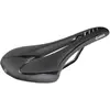 Image de ROAD/MTB saddle, VELO - FIT ATHLETE FC, S, 286 x 134 mm, black with silver stripes, on card