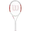 Image de Wilson Racket Sport Raquette de Tennis, Six.One Lite 102, Unisexe, pour Joueurs Intermédiaires, Taille de Manche L0, Rouge/Gris, WRT73660U0