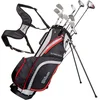 Image de WILSON Amazon Exclusive Golf WGG157550 Set de Golf Homme Noir Gris Rouge sans Manches Graphite