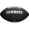 Image de WILSON, Ballon de Football américain, Mini NFL Team Soft Touch, Dallas Cowboys, pour Les Joueurs Amateurs, Noir, WTF1533BLXBDL