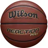 Image de WILSON, Ballon de Basketball, Reaction Pro, Orange, Taille : 6, Similicuir, intérieur et extérieur, WTB10138XB06