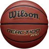 Image de WILSON, Ballon de Basketball, Reaction Pro, Orange, Taille : 5, Similicuir, intérieur et extérieur, WTB10139XB05
