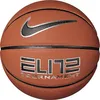Image de Nike Unisexe Elite Tournament 8P Deflated Ballon de Basket Amber/Black/Metallic Silver/Black 7