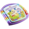 Image de Fisher-Price Jouet d’éveil Musical Livre Interactif Comptines Rires et Éveil avec lumières et Musique pour bébés et Tout-Petits, Version française, CDH39
