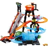 Image de Hot Wheels City Station de Lavage Ultime, Coffret de Jeu avec Pistes pour Changer la Couleur des Voitures Color Shifters, Jouet pour Enfant, FTB67