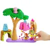 Image de Barbie Famille l'anniversaire Perdu de Chelsea Coffret Anniversaire Surprise avec Mini-poupée, 2 Figurines Animaux et Accessoires, Jouet pour Enfant, GTM84