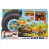 Image de Hot Wheels Coffret De Jeu Monster Trucks Avec Pneus Cascadeurs