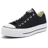 Image de Converse Femme Chuck Taylor All Star Platform Canvas Low Top Handbag, Nero, 36.5 EU