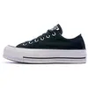 Image de Converse Femme Chuck Taylor All Star Platform Canvas Low Top Shoes, Nero, 40 EU