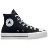 Image de Converse CTAS Lift Hi Baskets à lacets pour femme, Noir et blanc., 41 EU