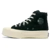 Image de Converse Chuck Taylor All Star Platform Leather High-Top BASKETS PLATEFORME Femme