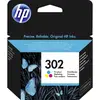 Image de HP 302 Encre dorigine cyan, magenta, jaune F6U65AE Encre