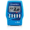 Image de Compex FIT 3.0 - Electrostimulateur Musculaire EMS, TENS, Massage - 4 canaux indépendants, 999 Niveaux d'intensité, 20 programmes - Compatible Application Coach - Capteur MI Sensor - Bleu