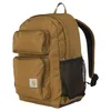 Image de Carhartt Single-Compartment Backpack, Durable Pack with Laptop Sleeve and Duravax Abrasion Resistant Base Sac à Dos, 27l Classique Brown, Taille Unique Mixte Adulte