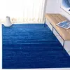 Image de SAFAVIEH Tapis Moderne pour Salon, Salle à Manger, Chambre à Coucher - Adirondack Collection, Tapis à Poil Court, Bleu Clair et Bleu Foncé, 155 X 229 cm