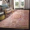 Image de SAFAVIEH Tapis Boho Pour Salon, Salle à manger, Chambre à coucher - Valencia Collection, Tapis à poil court, Multi, 244 X 305 cm