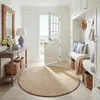 Image de SAFAVIEH Tapis en Fibres Naturelles Salon, Salle à Manger, Chambre à Coucher - Natural Fiber Collection, Tapis à Poil Court, Naturel, 201 X 201 cm